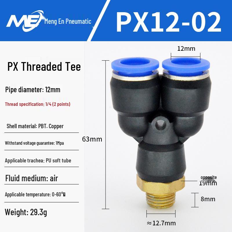 Copper Corrosion-Resistant Pneumatic Quick Connector Fitting for Air Compressors