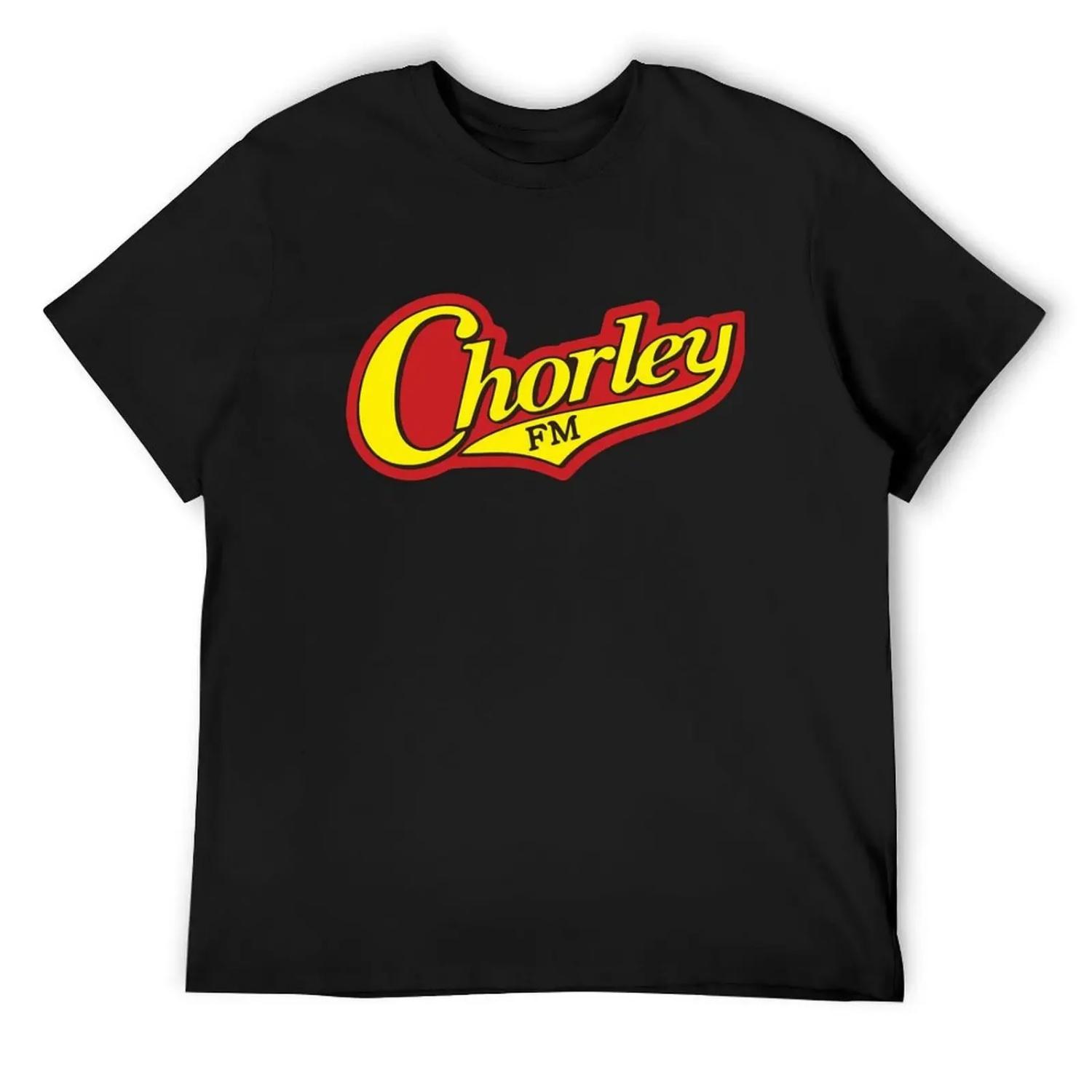 Chorley FM T-Shirt Funny t-shirt rapper graphic tees football t shirt customizeds plain white t shirts men S