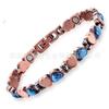 Womens Vintage Magnetic Bracelet Alloy Heart Charm Cuff Bangle Retro Style Jewelry Accessory