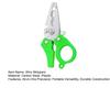 1/2Pcs Mini Wire Stripper Tool with Cutter Crimper Ergonomic Design Wire Splitter Trimmer Portable Cable Stripping Crimping Tool