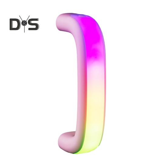 LED Light-Up Cup Handle for 30oz/40oz Rechargeable Waterproof Glow Grip with 6 Color Modes & 7H Runtime Night Light Cup Accessory