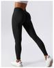 Women's High Waist V-Back Scrunch Butt Leggings, Buttery Soft Tummy Control Yoga Pants For Gym Workout & Daily Wear