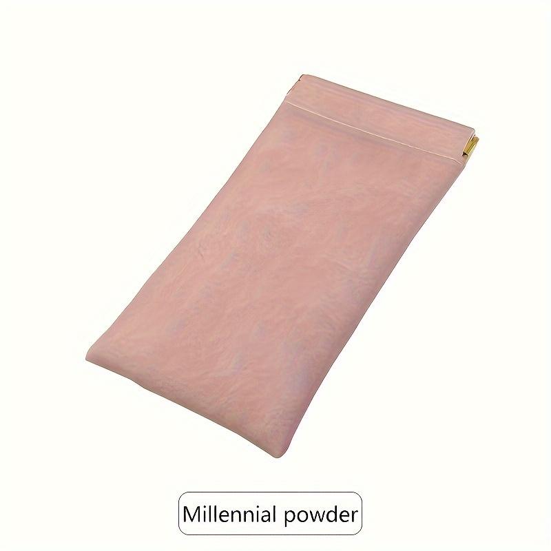 1Pc of Soft PU Glasses Bag Holder for Daily Storage Portable Glasses Case, Minimalist Scratch Resistant Glasses Protective Cover Glasses Storage Bag