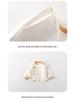 High-Waisted Baby Winter Clothing Set - Padded Two-Piece Cotton Underwear for Autumn/Winter