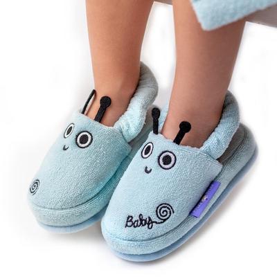 Milk&Moo Sangaloz Toddler Kids Slippers, %100 Cotton, For House,Bath, Indoor Use