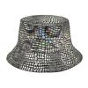 Bling Colorful Reflection Bucket Hats Women Men Decorate Panama Hiphop Summer Sunscreen Fisherman Hat Unisex Sun Gorras Travel