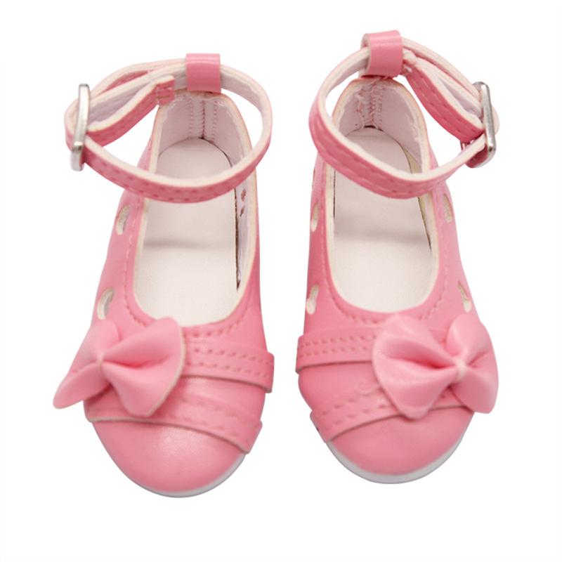 18 Inch Doll Shoes Lace High Heels Doll Accessory for Girl