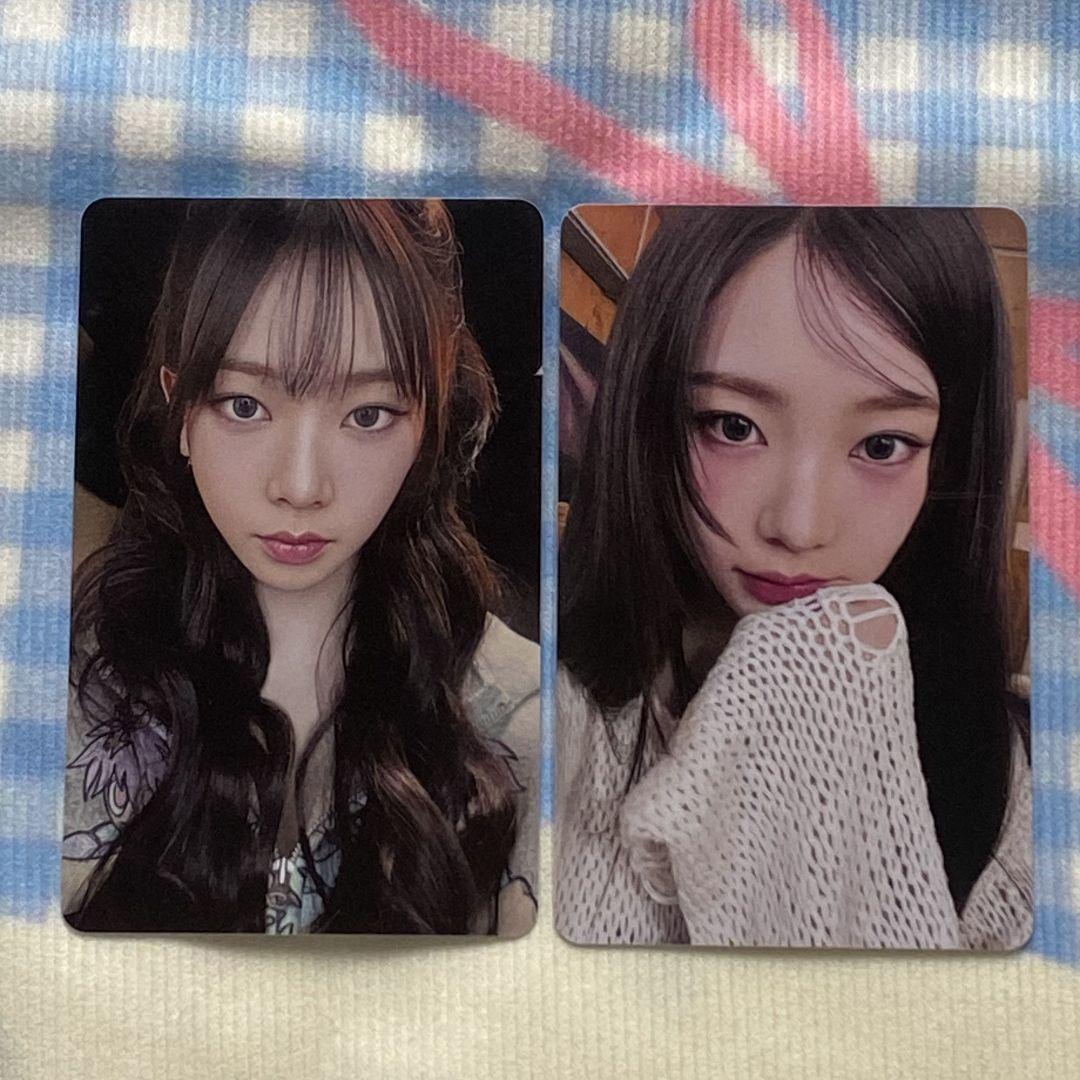 

[USED] aespa 6000 yen Karina Fan Meeting Purchase Bonus 2 Trading Cards