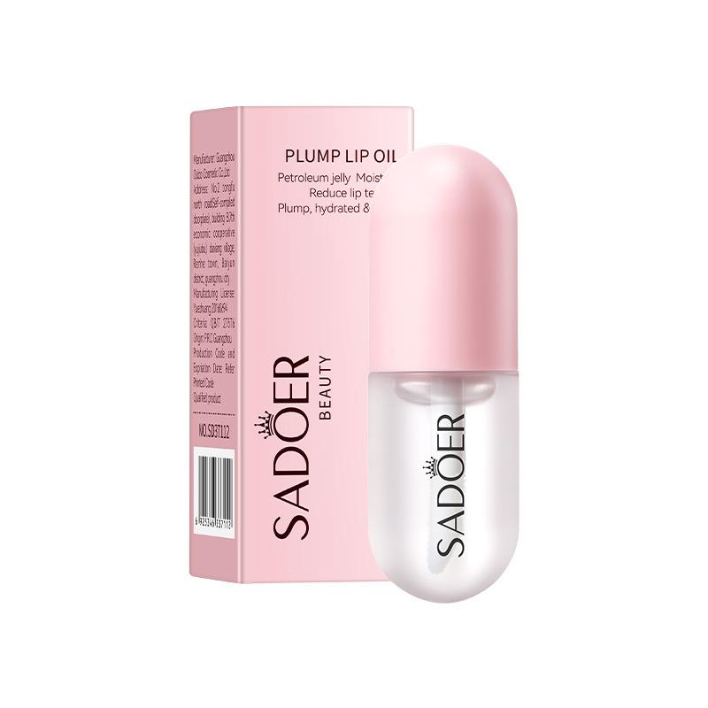Lippenaufpolsterndes Ätherisches Öl Sofortige Sexy Lippenpflege Nährend Anti-Falten Feuchtigkeitsspendend Ultimatives Aufpolsterndes Lippenstift-Gloss Serum Kosmetik
