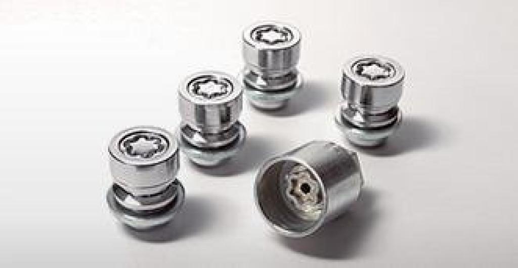 Genuine Toyota Land Cruiser Wheel Nuts with Key for URJ202W (Part Number 08456-00380)