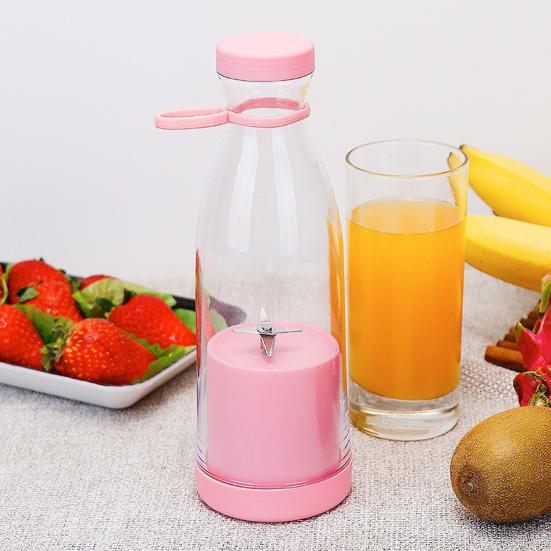 Portable Blender Cordless Electric Juicer BPA Free Large Capacity High Speed USB Rechargeable Fruit Juicer Smoothie Blender