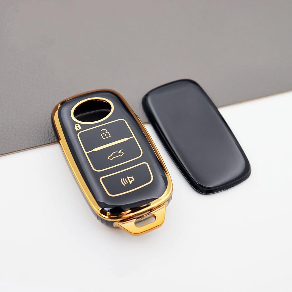 For Perodua MYVI / All-New Axia / Ativa / Alza 2022-2023 TPU Remote Car Key Cover Full Protection Keyless 2 3 4 Buttons