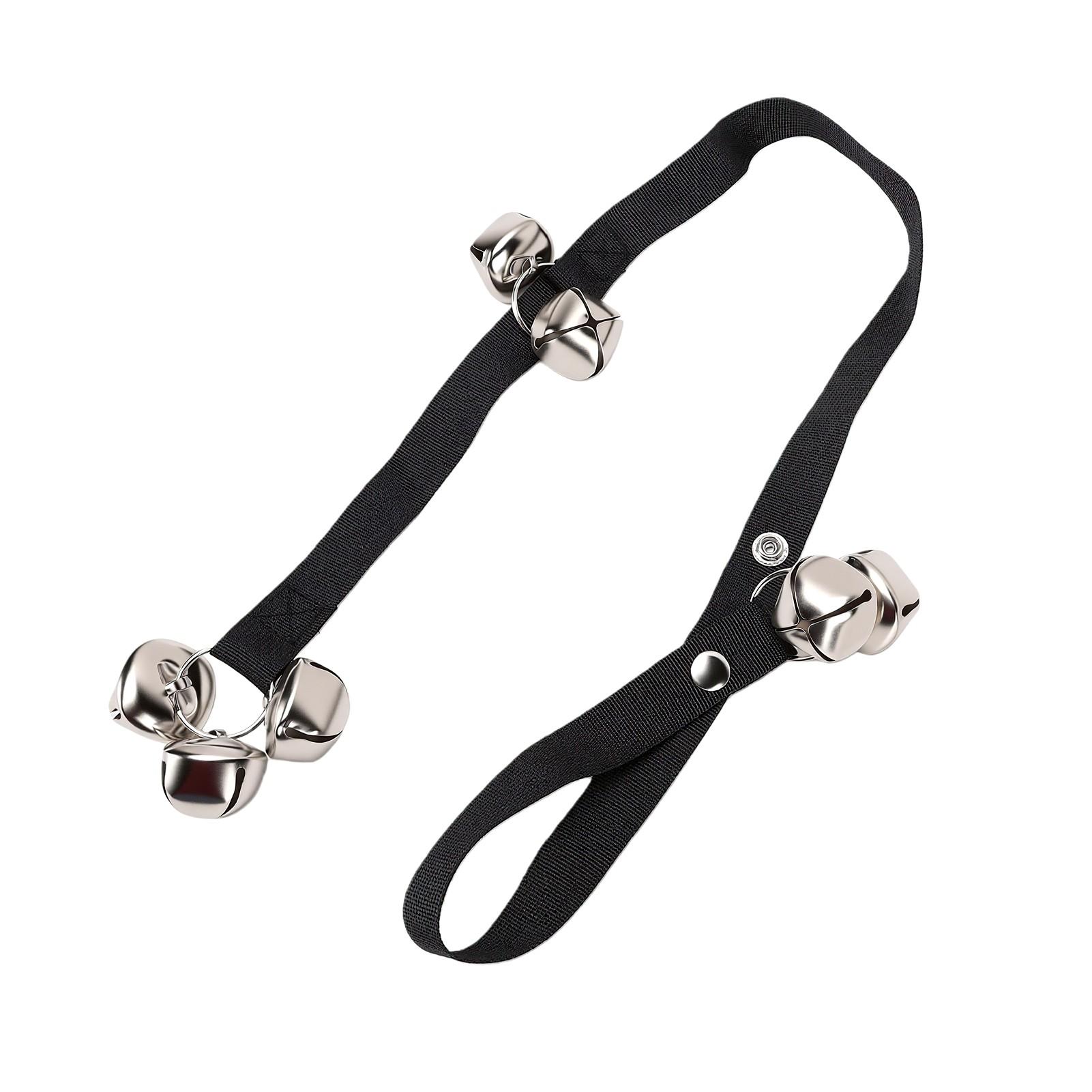 Clochette de Porte pour Chien Forte Suspendue Clochette d'Apprentissage de la Propreté pour Chiots pour l'Entraînement Marche Extérieure Chien Guide