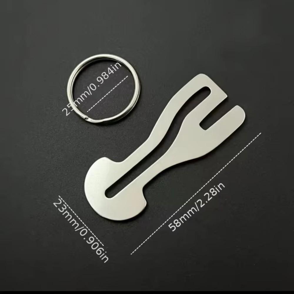 Anti-loss Trolley Token Keychain Zinc Zinc Alloy Removable Release Keyring Shopping Cart Token  Retail Stores
