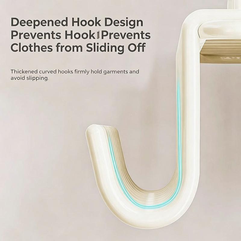 Space Saving Multi Hook Hanger 360 Degree Rotating Hook For Bras Camisoles Tank Tops In Wardrobe