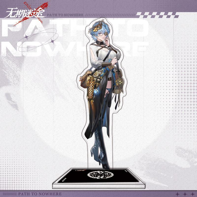 Fans Gift Charm Game Anime Path to Nowhere HD Figures Zoya Hamel Demolia Acrylic Stand Series Desk Decor Collection About 15cm