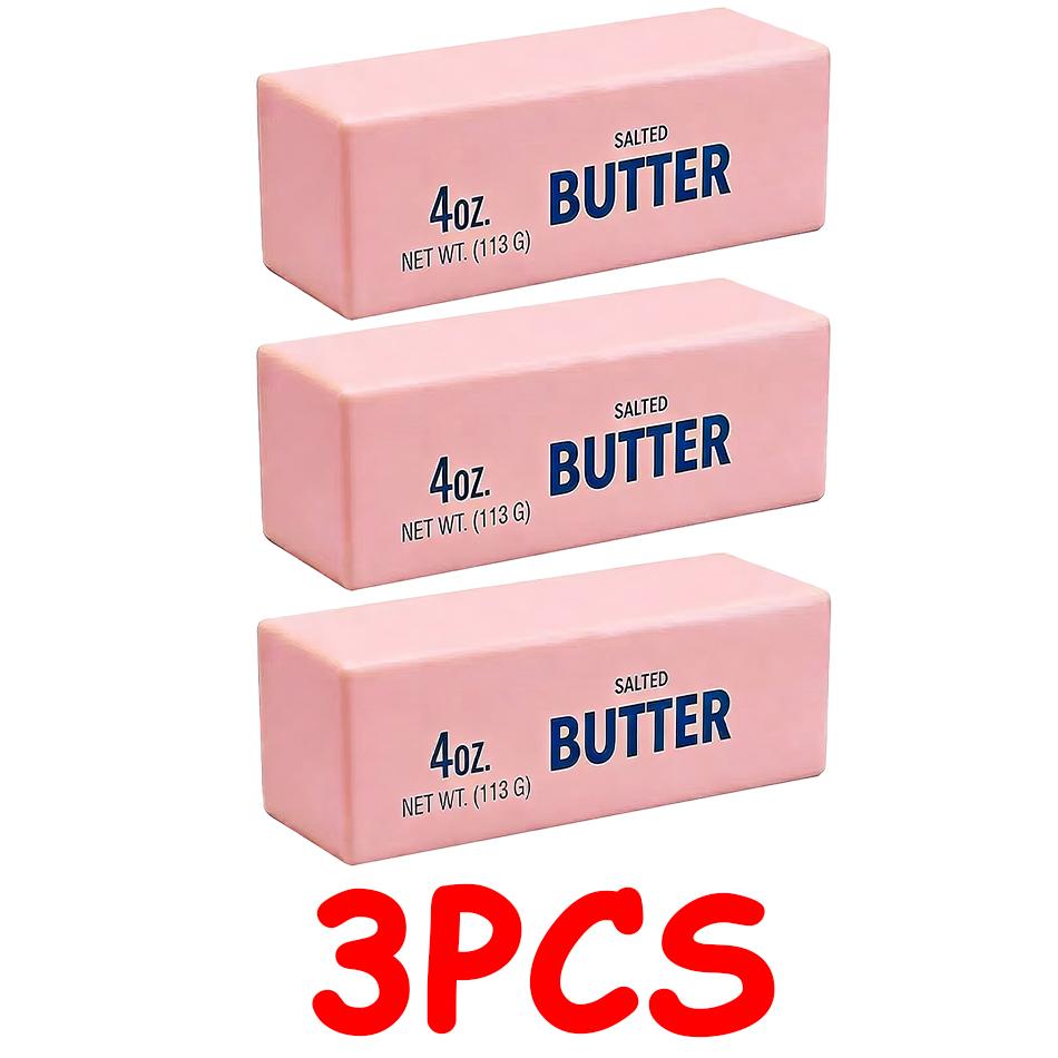 Hot In Stock Butter Stick Squishy Toy Slow Rising Squeeze Toy Butter Bar Brick Squishy Fidget Toy Anti Stress Release Relax Gift