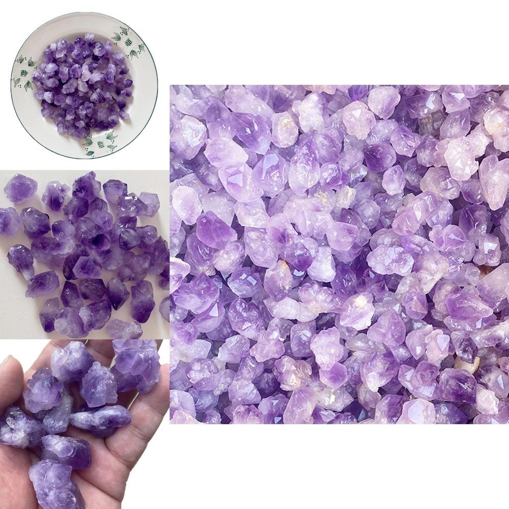 Einzigartiges rohes natürliches Amethystkristall-Mineral-Dekorationsstück Perfekt für Sammlungen
