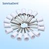 100Pcs/Box Dental Treatment Brush Prevention Brush Polishing Polisher Disposable Pointed Cup Head Brush Head Dental
