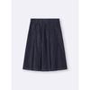 GU by Uniqlo Light Denim Pleated Skirt
