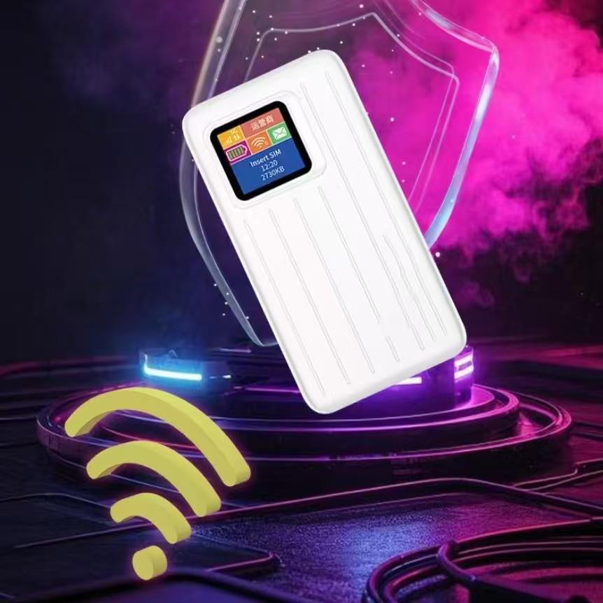 Portable 5G Mobile Wireless Car Router: Tri-Network Switching and Outdoor WiFi with Plug-In Card