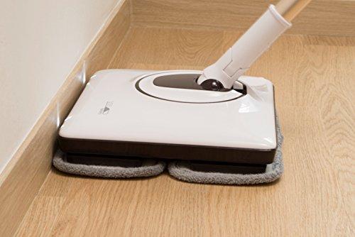 CCP Cordless Vibration Mop Cleaner, White, ZJ-MV25-WH