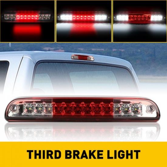 

For 1999-2016 Ford F250 F-350 F-450 Super Duty 3rd Third LED Brake Light Lamp EA