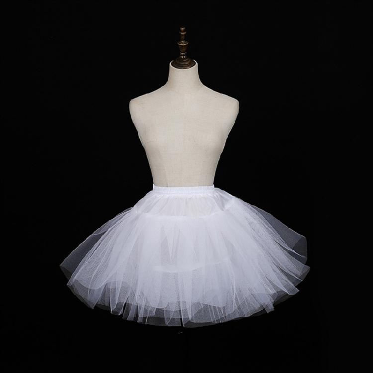 Tulle Underskirt Girls Crinoline Petticoat Ballet Tutu Skirt Underskirt Hoopless