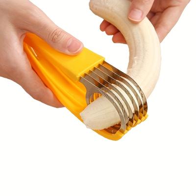 Stal nierdzewna Krajalnica do bananów Krajalnica do ogórków i szynki Separator owoców bananowych Narzędzie do krojenia