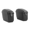 Motorcycle Hard Saddle Bag 45L Capacity Matte Black Finish   Saddlebags Luggage   Replacement for  