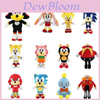 Sonic Plüschtier, weiche Stoffpuppe, niedliches Design, flauschiger Stil, Schlafzimmerdekoration