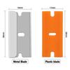 Plastic and Metal Adhesive Removal Scraper Blade Set for Glass and Plastic Cleaning