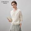 Kemengboka 2025 Autumn/Winter Women's Thick 100% Cashmere Sweater