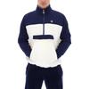Fila Zipper Casual Retro Sports Stand Collar Long Sleeve Jacket Men Jacket White F21MH041-077