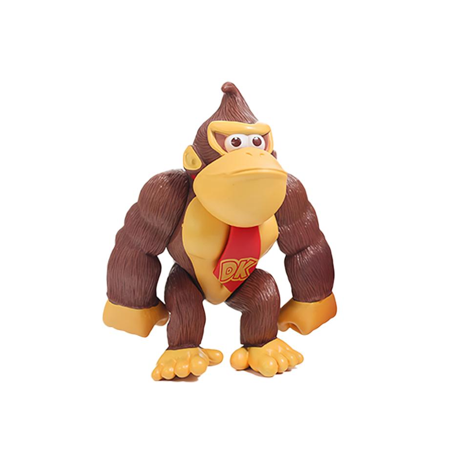 

Super Mario Bros Action Figure Toys Dolls Model Set Luigi Yoshi Donkey Kong Mushroom Kids Children Holiday Gifts PVC for s Poseable Articulated Scale no box