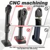 Motorcycle Aluminum Adjustable Side Stand Holder Kickstand Fit For CB500X CBR500R CB500F CBR400R 2022-2024 CB500 HORNET NX500