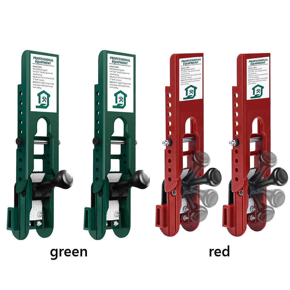 2Pcs Siding Installation Tools Siding Mounting Kit Polycarbonate Body Lap Siding Gauge Siding Installation Kit for Home Exterior