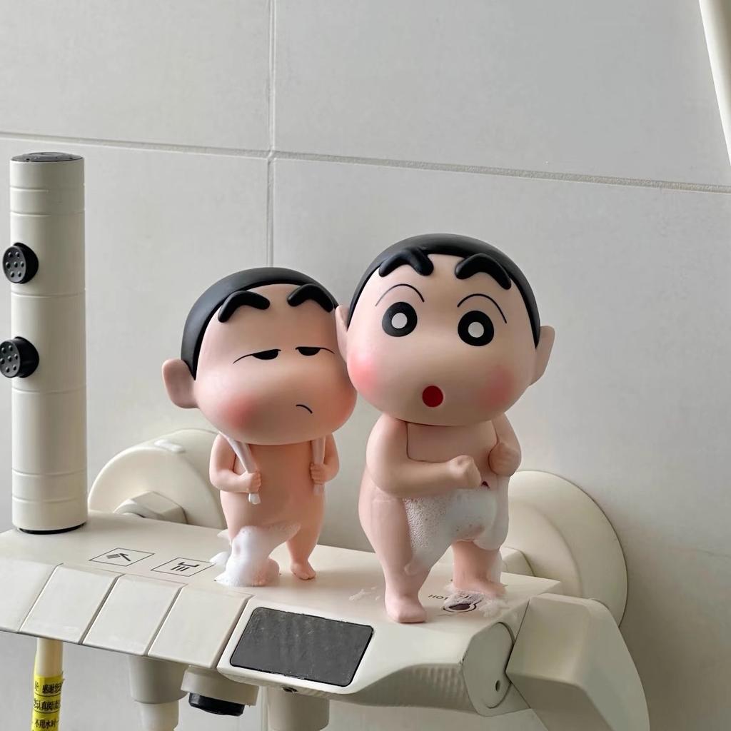 Bade-Buntstift Shin Chan Niedliche Dekoration Badezimmer Waschbecken Zubehör Heimtextilien Hochwertig Klein und Einzigartig