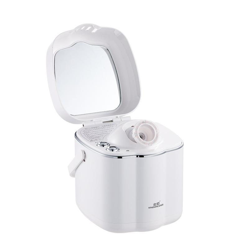 Portable Home Use Beauty Salon Infrared Led Therapy Deep Cleaning Facial Steamer Vaporizer Sauna Spa Hot Thermal Spray Steamer