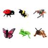Delicate Cute Insects Plush Toys Funny Lifelike Spider Butterfly Ant Bee Ladybug Mantis Doll Office Desktop Pets Kids Game Props