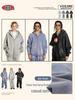 BE Winter 2025 Men's American Trend Plus Velvet Hooded Sweatshirt & Straight Casual Pants Two-Piece Set