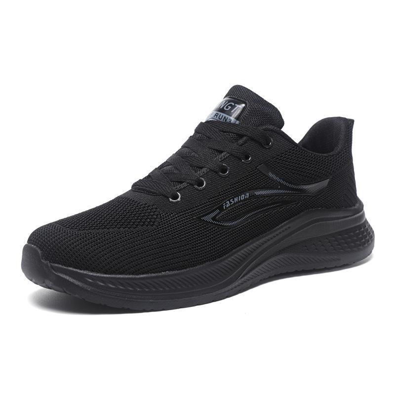 Men's Lightweight Knit Casual Running Shoes - Breathable & Versatile Soft Sole