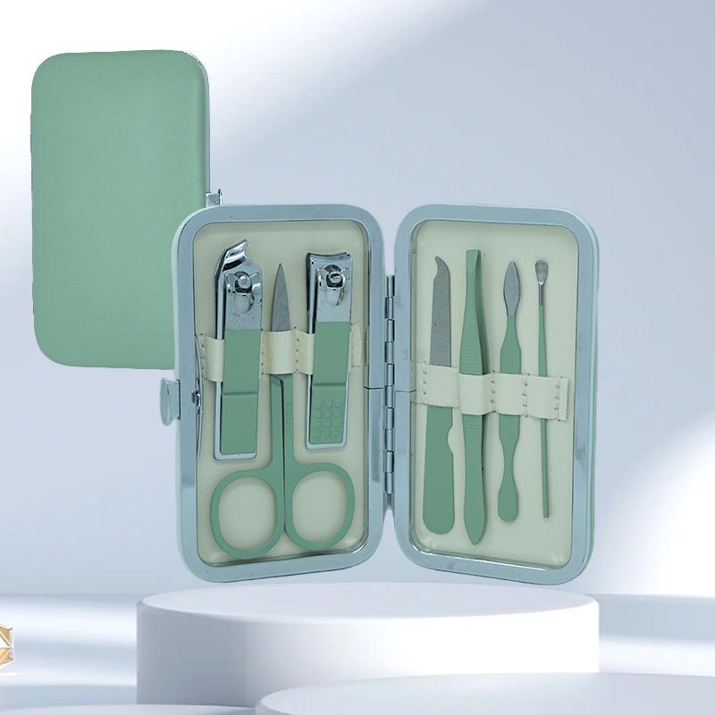 Portable Nail Clipper & Tweezers Manicure Set with Logo Printing