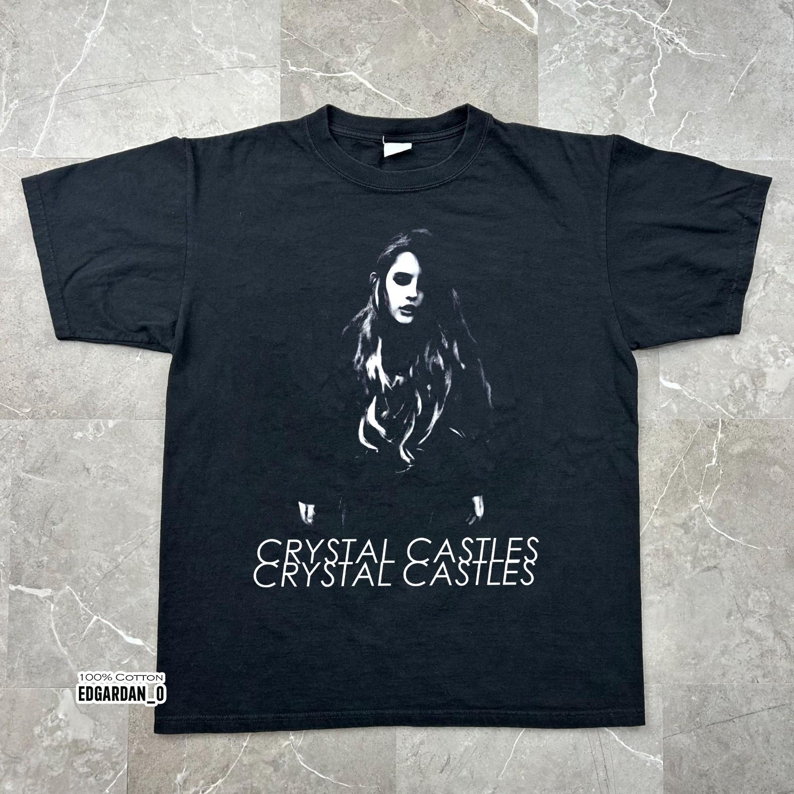Crystal Castles Band Music Black Unisex T-shirt Size S-5XL M