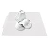 Silicone Dish Drying Mat 485x405mm Heat Resistant Non Slip Kitchen Counter Drain Pad for Home