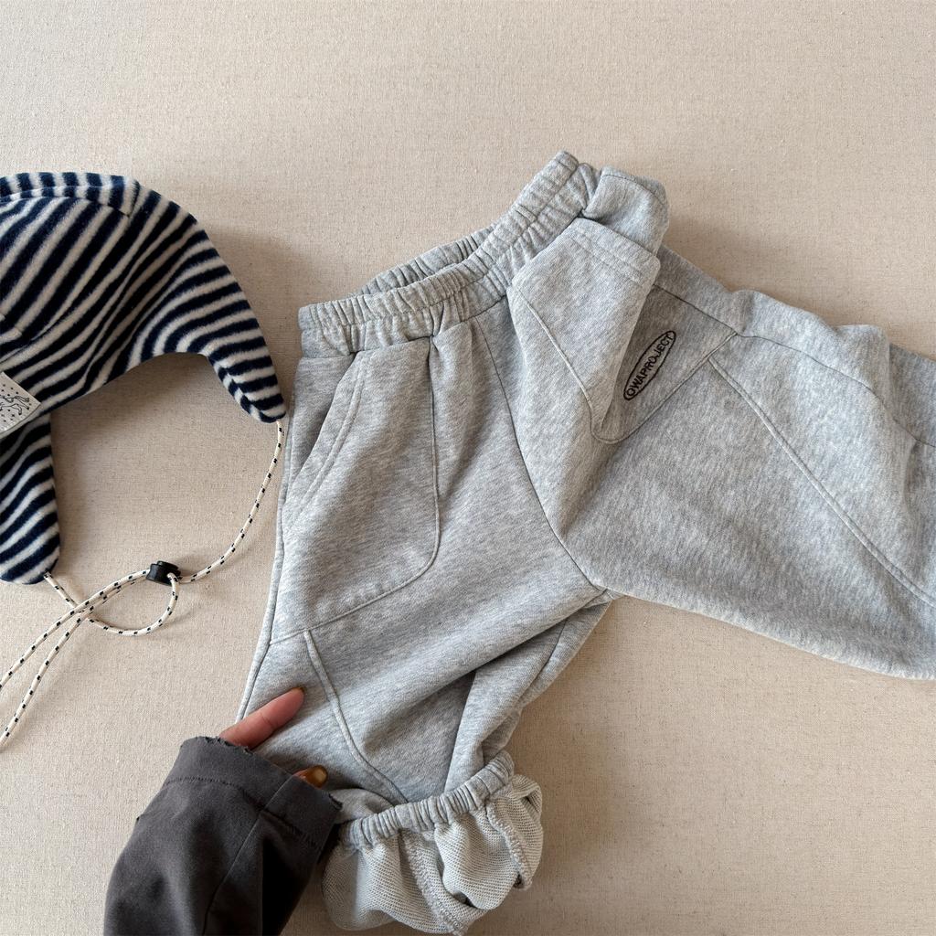 Spring Baby Boys Casual Trousers Solid Color Korean Style Toddlers Kids Loose Sweatpants
