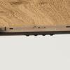 Extendable Dining Table, Expandable Table for 6-8 People, Kitchen Table with Solid Steel Legs