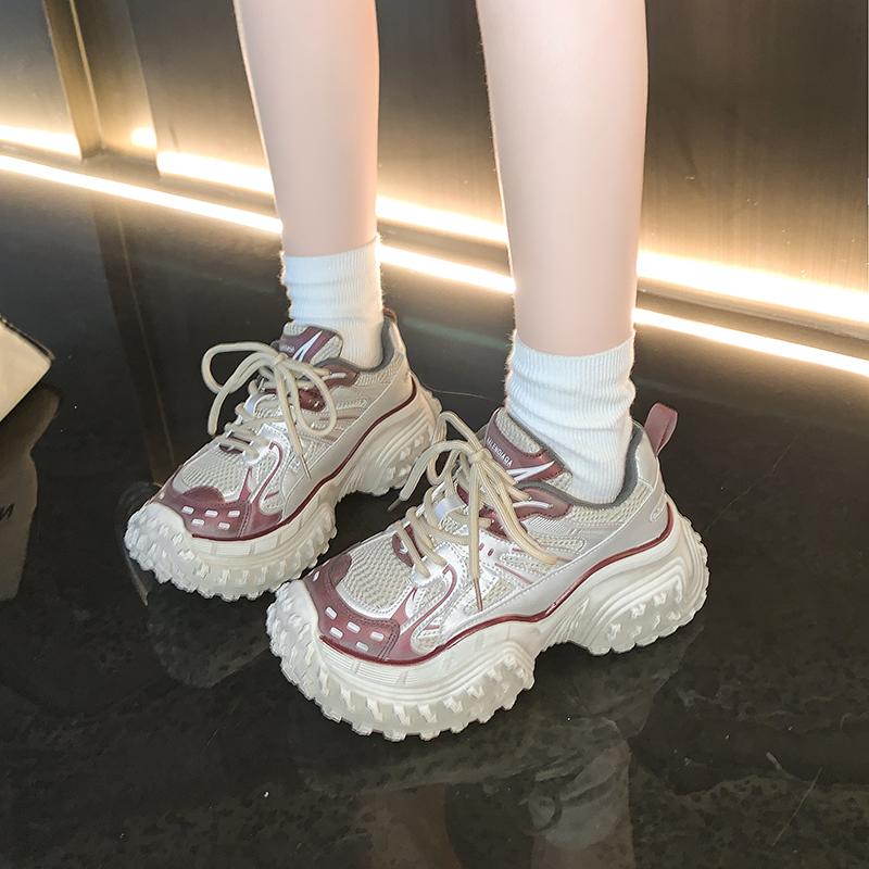 fashion Fashionable and Versatile Women's Sports Shoes 2024 Autumn New Anti-slip and Wear-resistant Women's Casual Sports Shoes