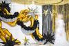 3D Star Foil Balloon 70cm Black