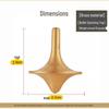 Brass Inception-Style Fidget Spinner: Zero Resistance Hurricane, Bestseller Decompression Toy